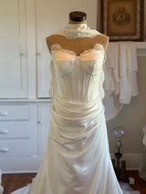Corset Mermaid with Illusion Lace